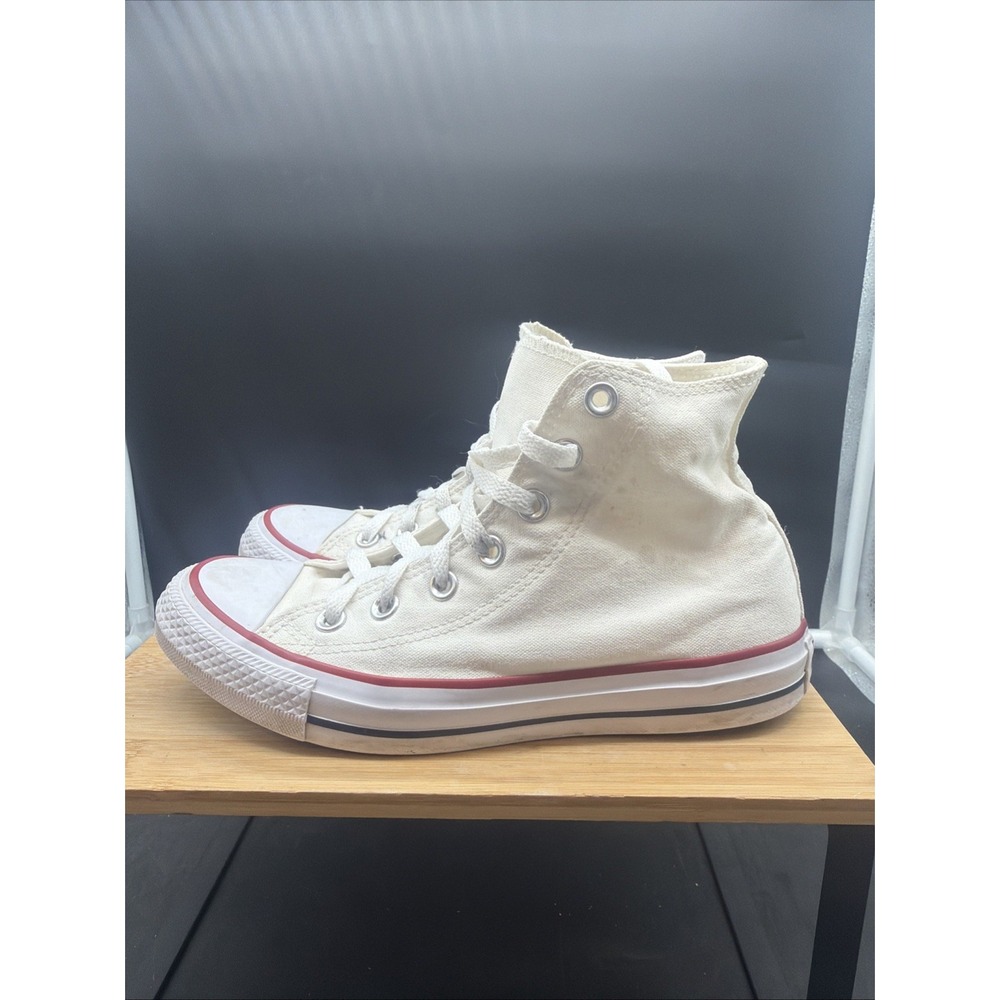 Converse Chuck Taylor All Star High Top Optical White Sneakers SZ M5 W7